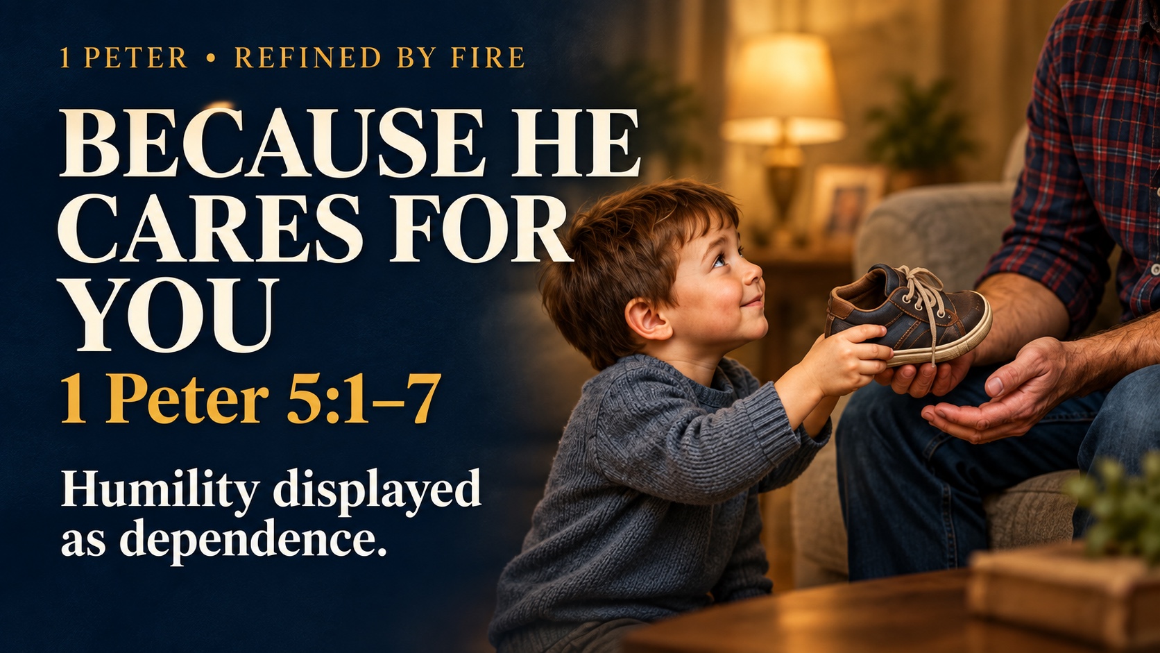 Because He Cares for You